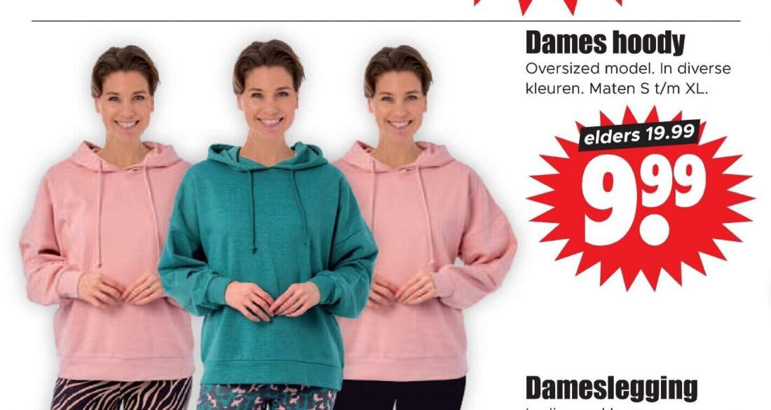 Aanbiedingen Dames hoody voor  tegen de beste prijs