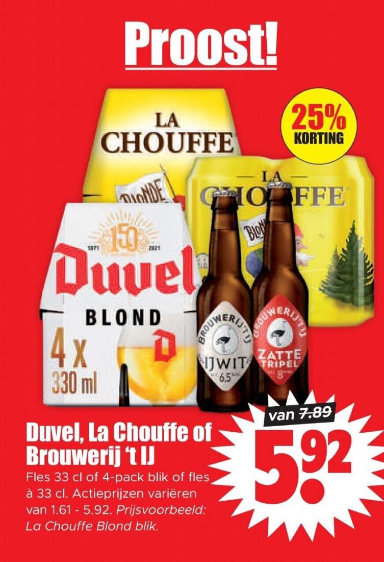 Aanbiedingen Duvel