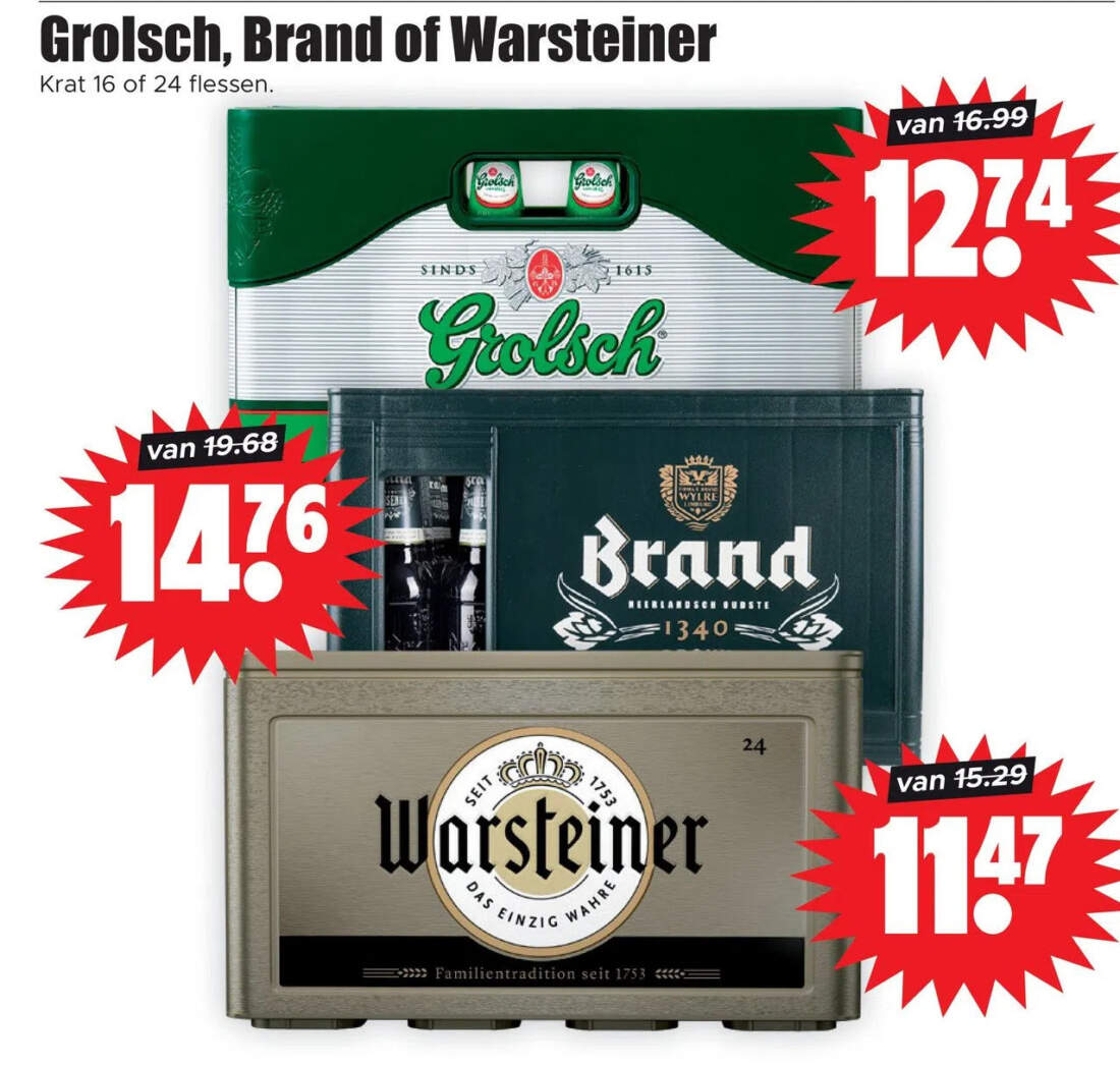 Aanbiedingen Grolsch