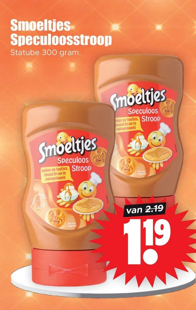 Aanbiedingen Smoeltjes speculoosstroop voor  tegen de beste prijs