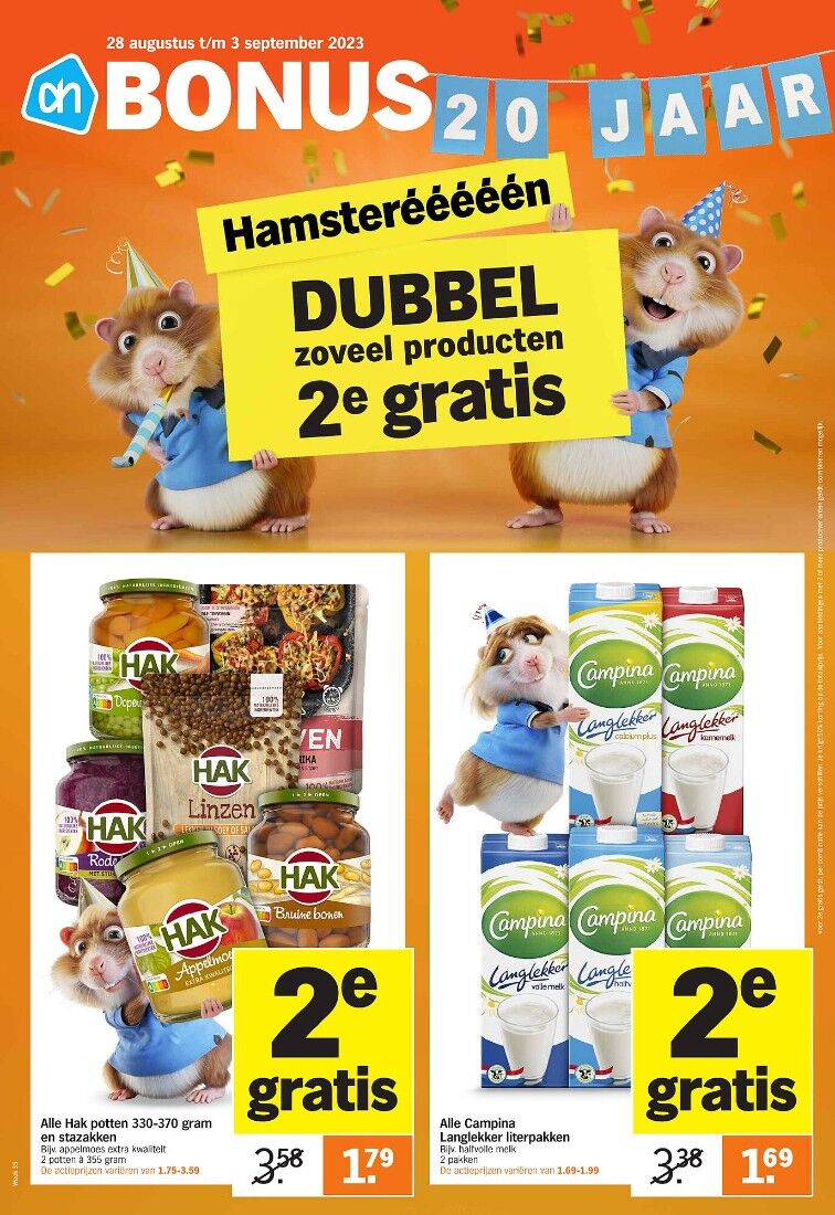 Albert Heijn Folder 28.08 - 03.09.2023 - AH Folder Week 35