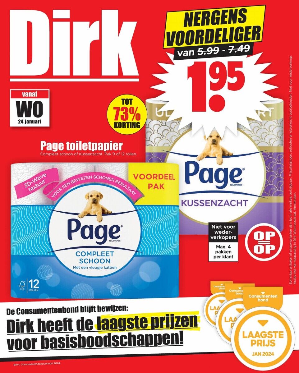 Dirk Folder 24.01.2024 - 30.01.2024 - aanbiedingen week 4