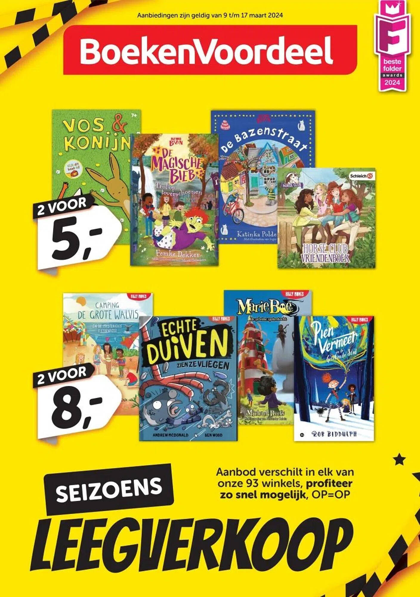 Boekenvoordeel Folder 09.03.2024 - 17.03.2024