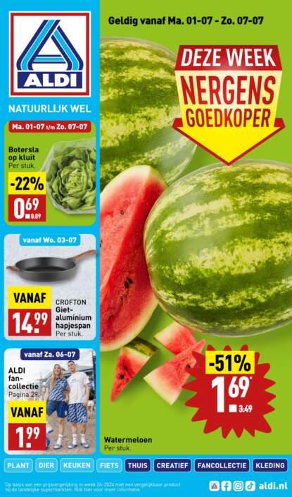 Aldi Folder Week 27 - 01.07.2024 – 07.07.2024