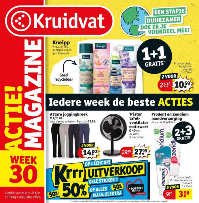 Kruidvat Folder 23.07.2024 - 04.08.2024