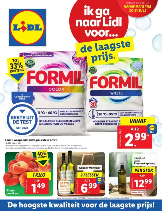 Lidl Folder Week 29 - 15.07.2024 - 21.07.2024