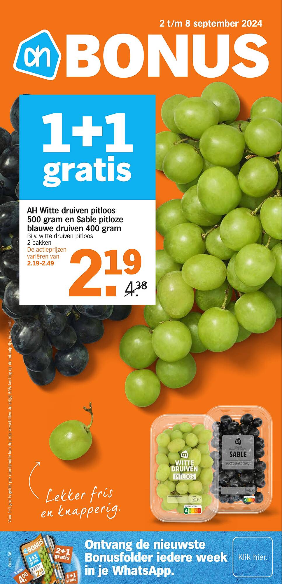 Albert Heijn Folder 02.09 - 08.09.2024 - AH Folder Week 36