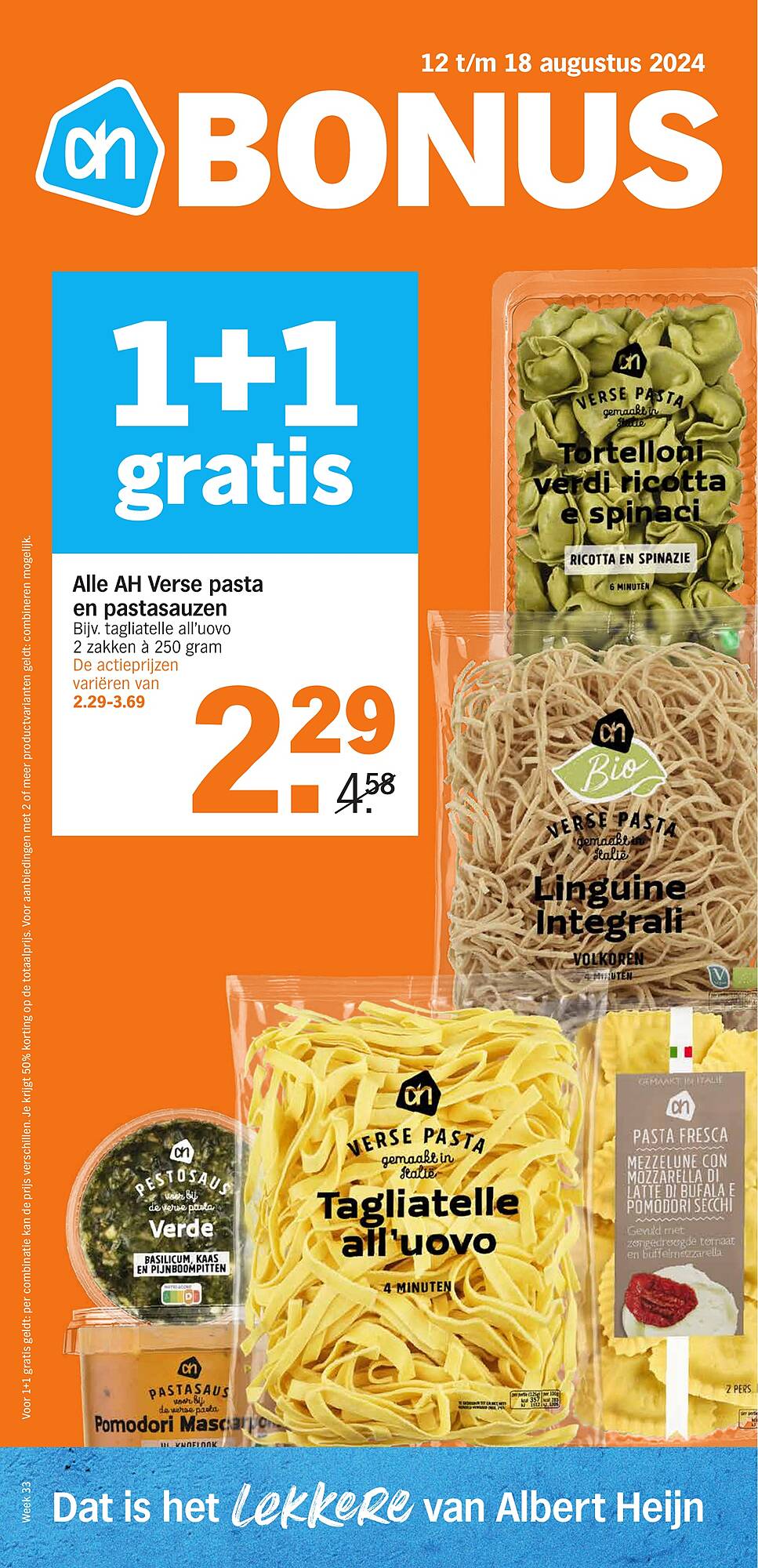 Albert Heijn Folder 12.08 - 18.08.2024 - AH Folder Week 33