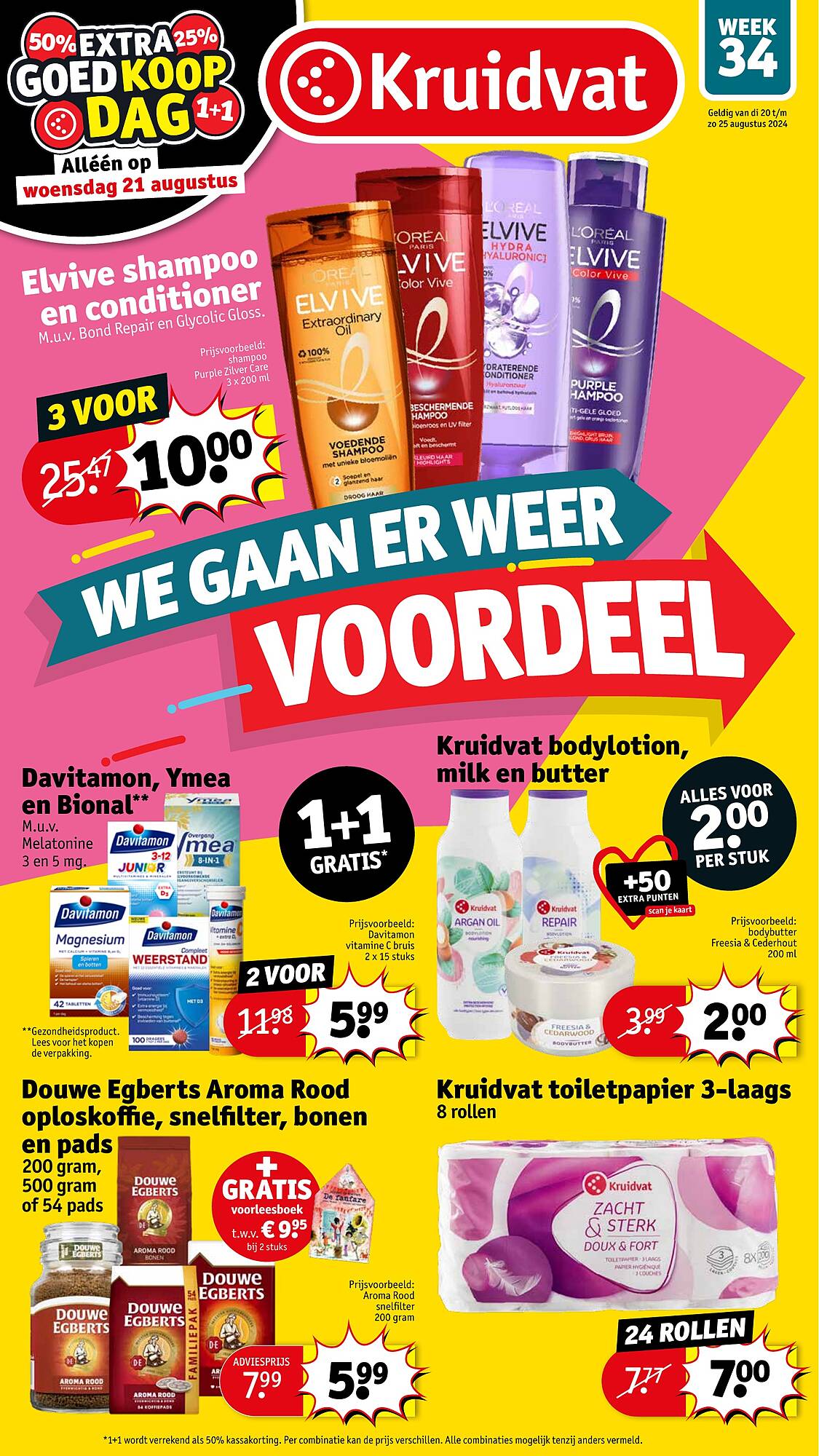 Kruidvat Folder Week 34 - 19.08.2024 - 25.08.2024