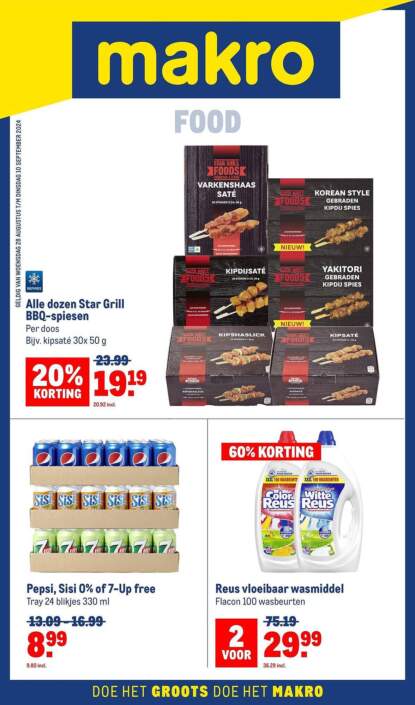 Makro Folder 28.08.2024 - 10.09.2024 - food