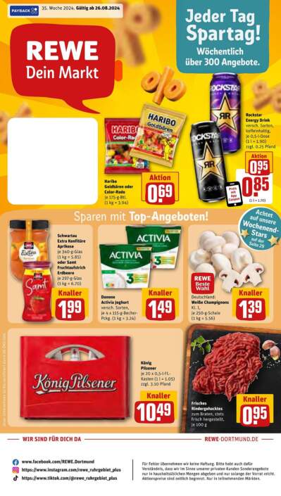 Rewe De Folder 26.08.2024 - 31.08.2024