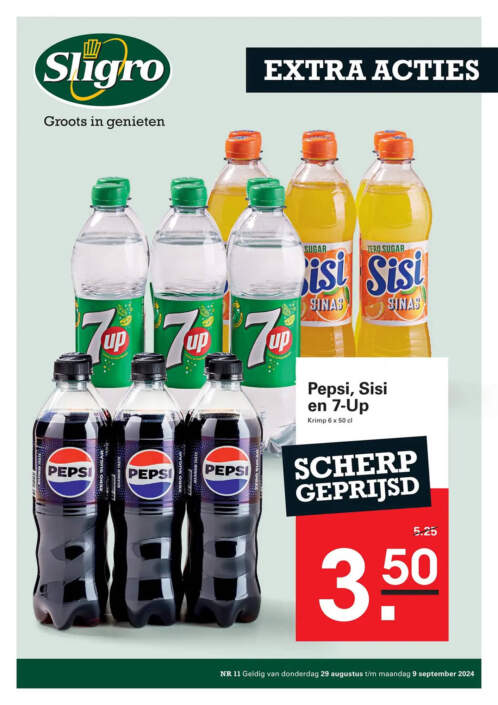 Sligro Folder 29.08.2024 - 09.09.2024 - extra acties