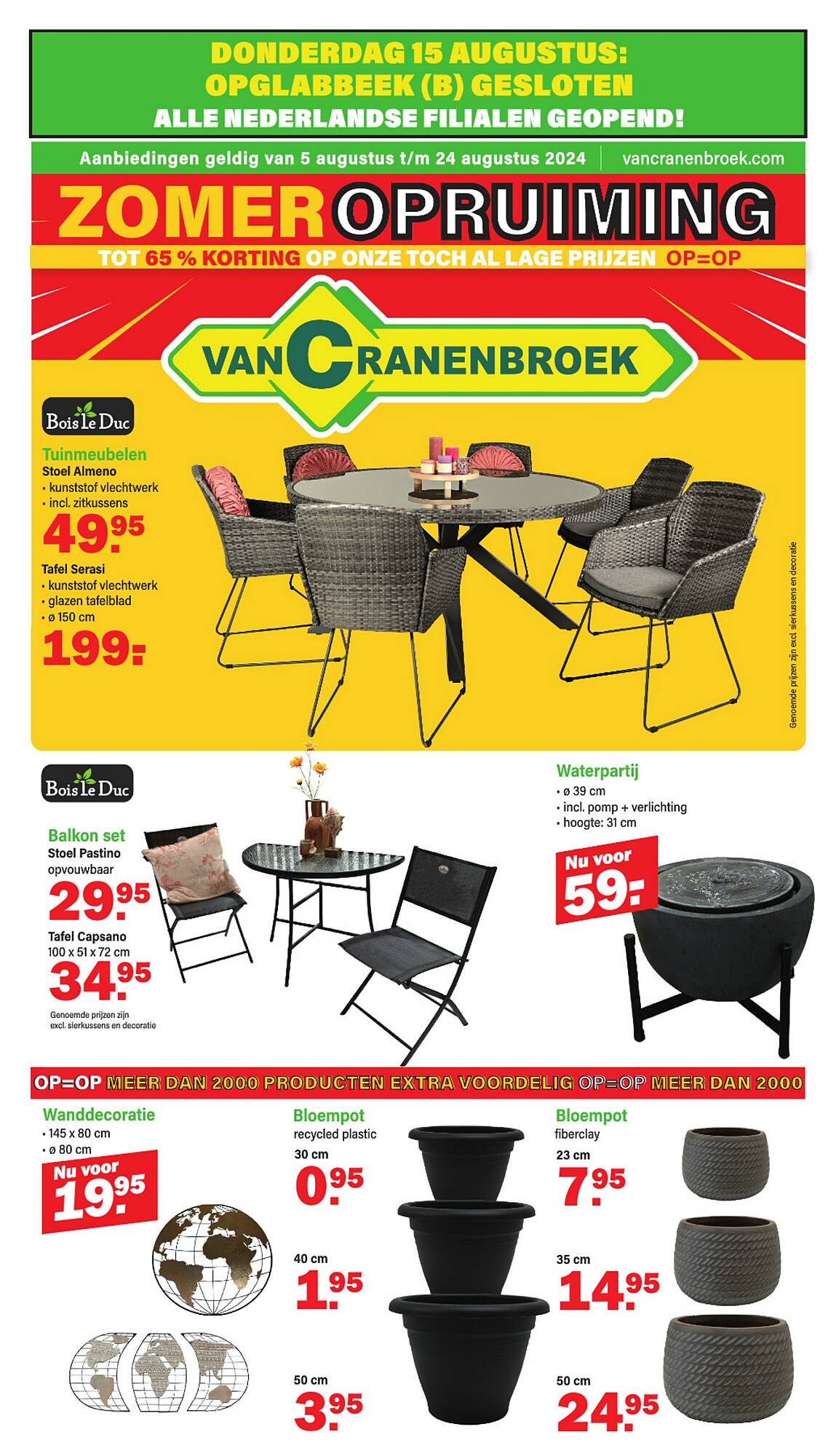 Van Cranenbroek Folder 04.08.2024 - 25.08.2024