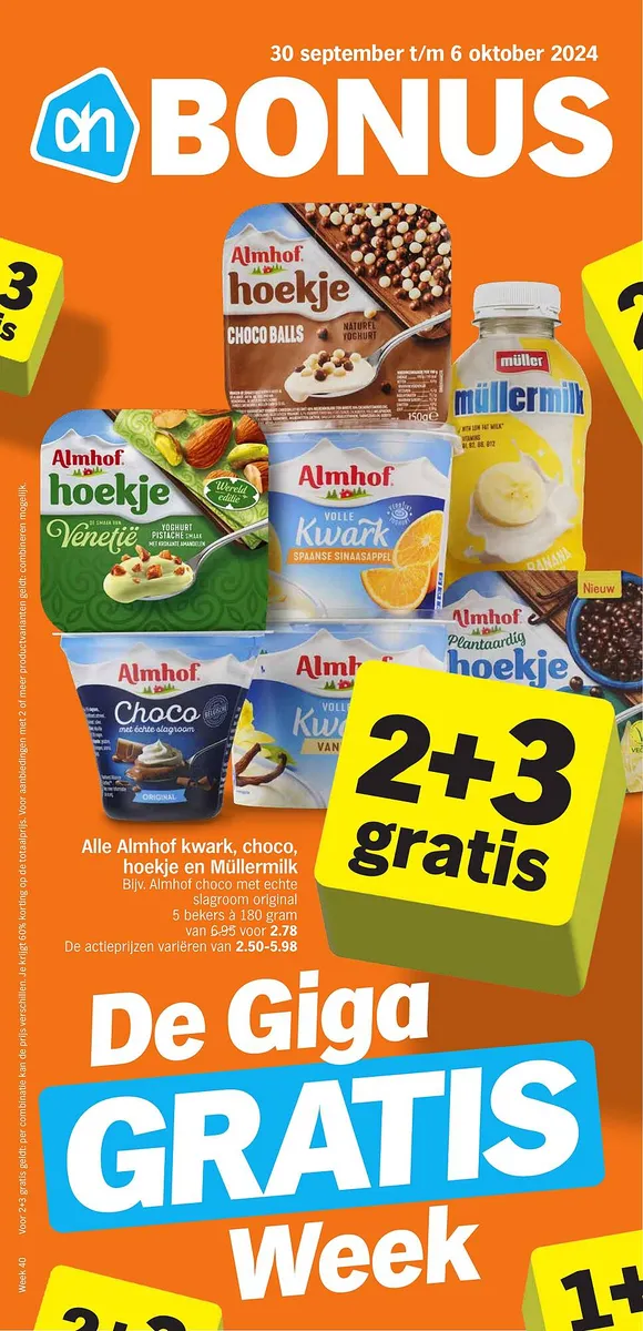 Albert Heijn Folder 30.09 - 05.10.2024 - AH Folder Week 40