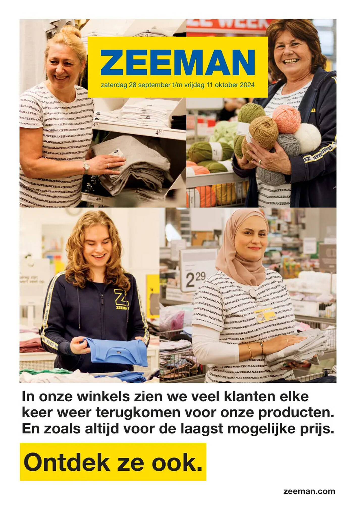 Zeeman Folder 28.09.2024 - 11.10.2024 - Week 40