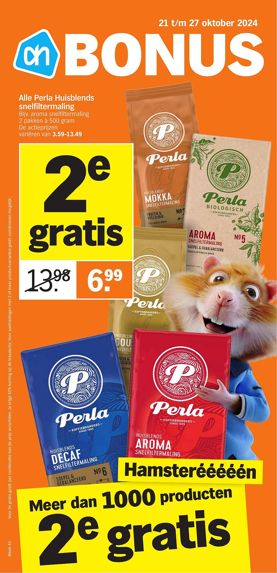 Albert Heijn Folder 21.10 - 27.10.2024 - AH Folder Week 43