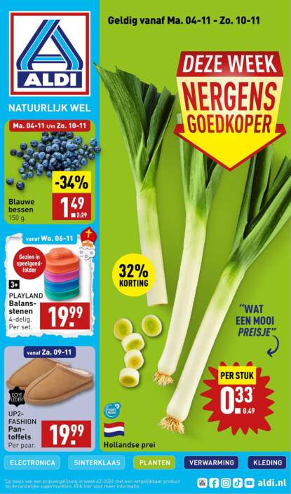 Aldi Folder Week 45 - 04.11.2024 – 10.11.2024