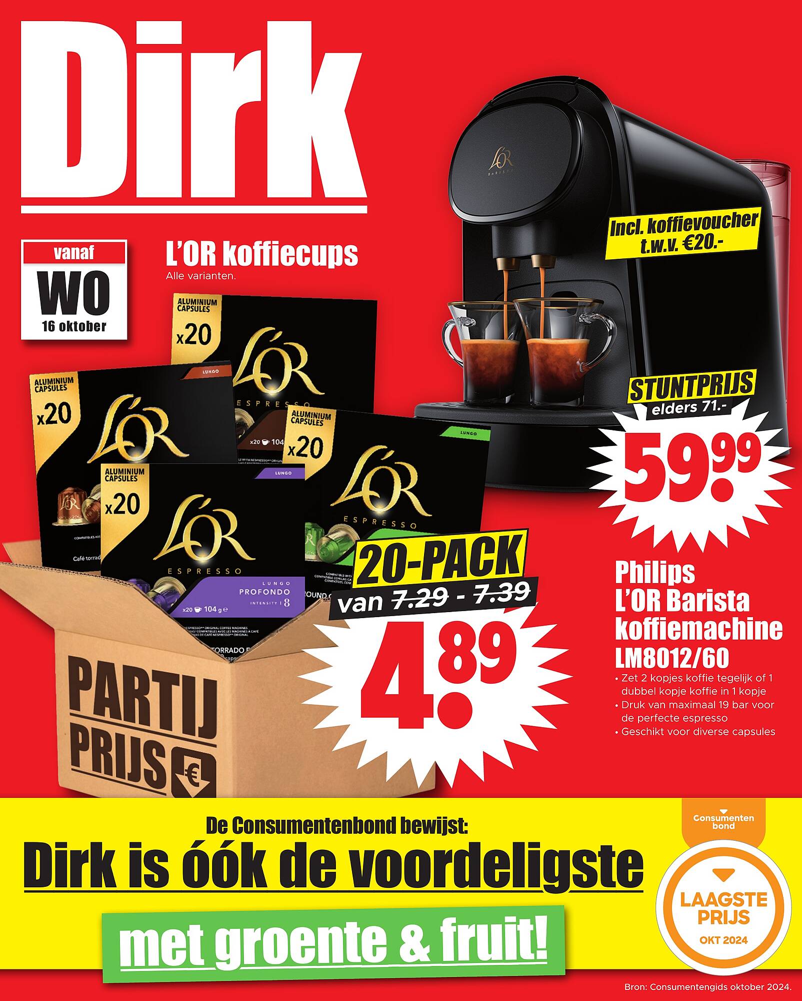 Dirk Folder 16.10.2024 - 22.10.2024 - aanbiedingen week 42