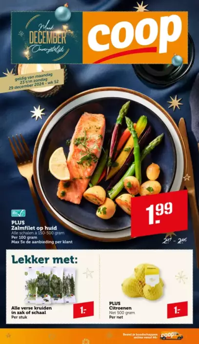 Coop Actie Folder 23.12.2024 - 29.12.2024 - Week 52