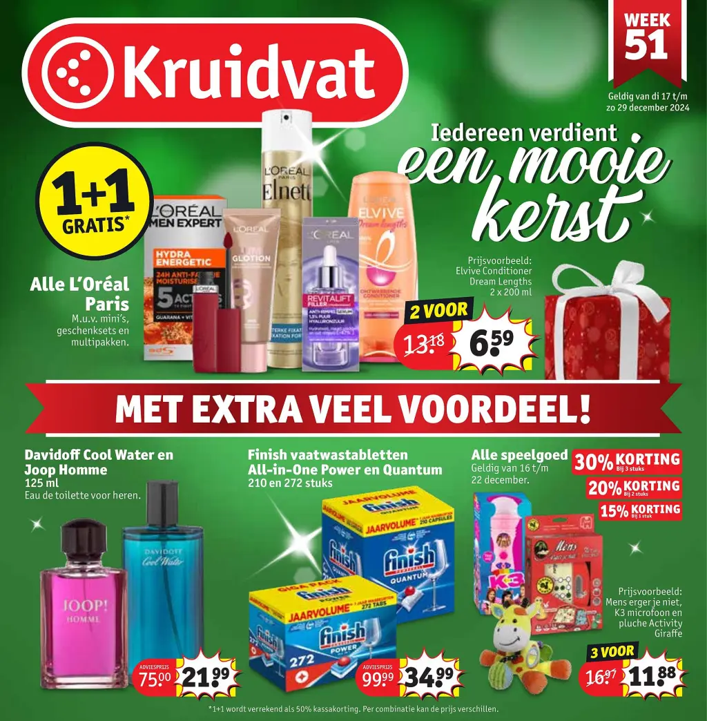 Kruidvat Folder Week 51 - 16.12.2024 - 29.12.2024