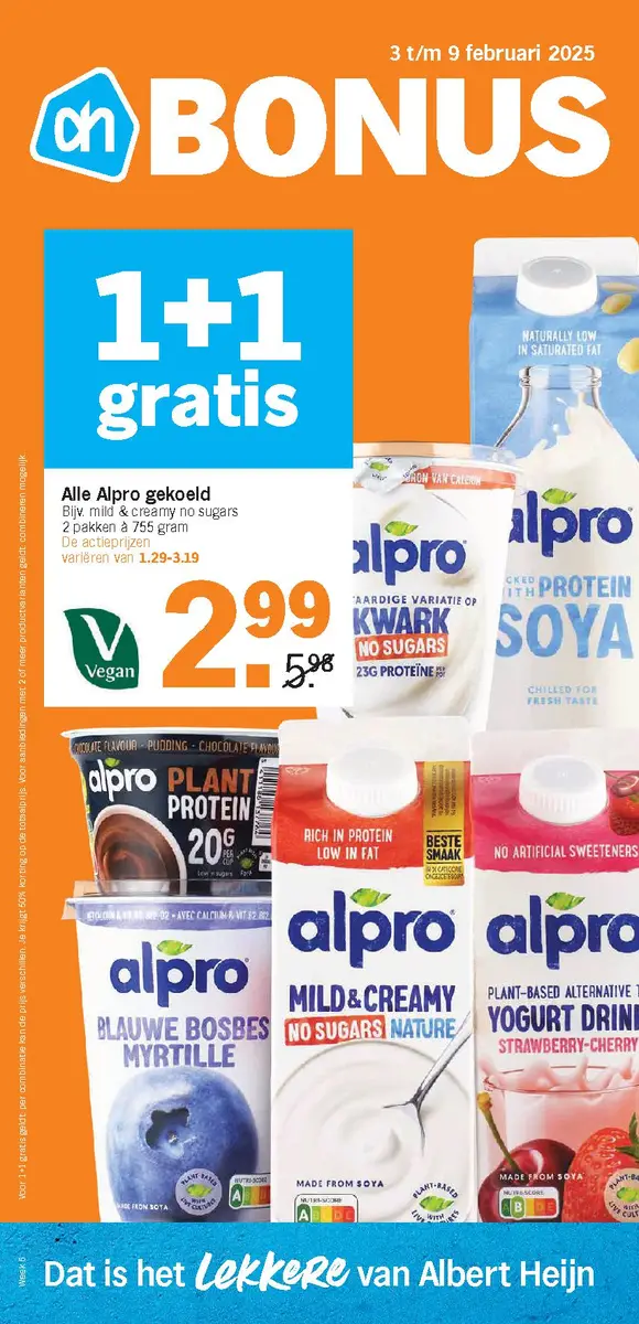 Albert Heijn Folder 03.02.2025 - 09.02.2025 - AH Folder Week 6