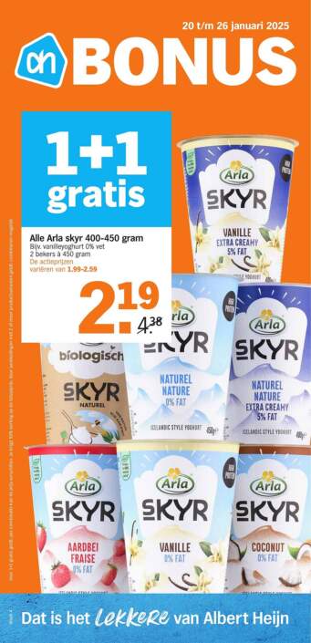 Albert Heijn Folder 20.01 - 26.01.2025 - AH Folder Week 4