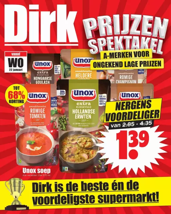 Dirk Folder 22.01.2025 - 28.01.2025 - aanbiedingen week 4