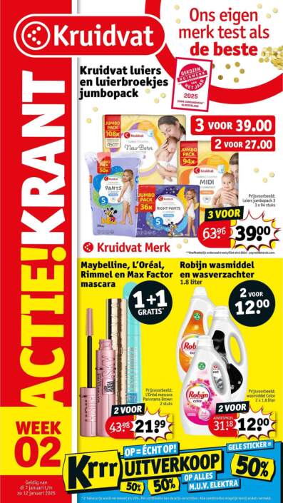 Kruidvat Folder 06.01.2025 - 12.01.2025