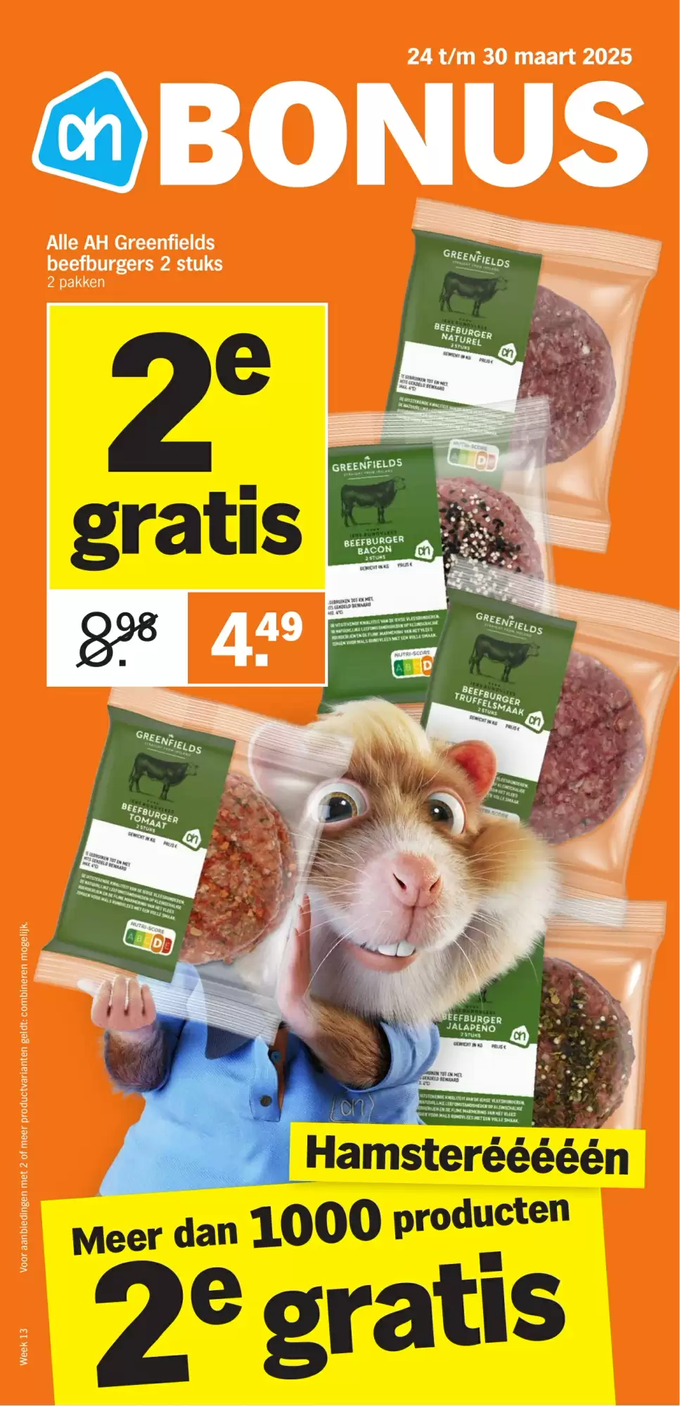 Albert Heijn Folder 24.03.2025 - 30.03.2025 - AH Folder Week 13