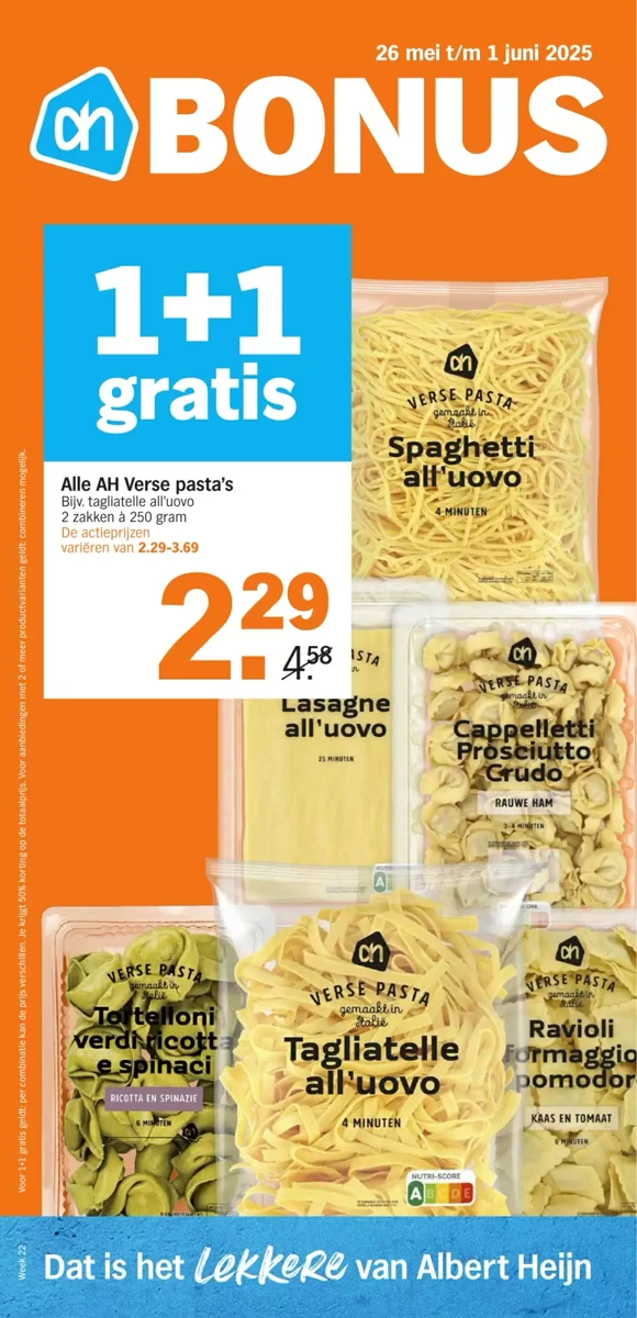 Albert Heijn Folder 26.05.2025 - 01.06.2025 - AH Folder Week 22
