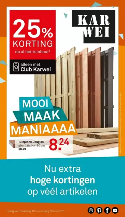 Karwei Folder 19.05.2025 - 25.05.2025