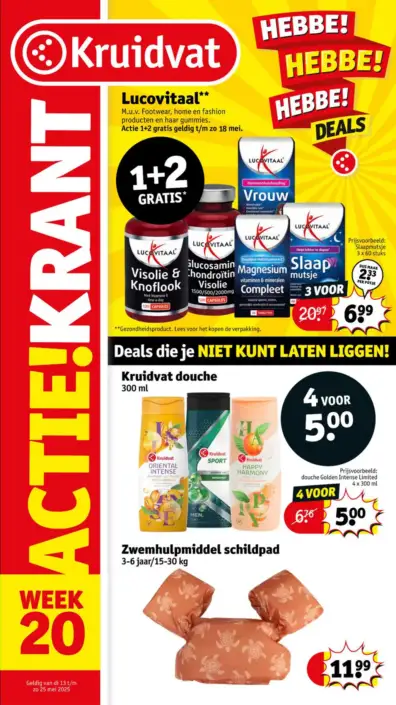 Kruidvat Folder Week 20 - 13.05.2025 - 25.05.2025