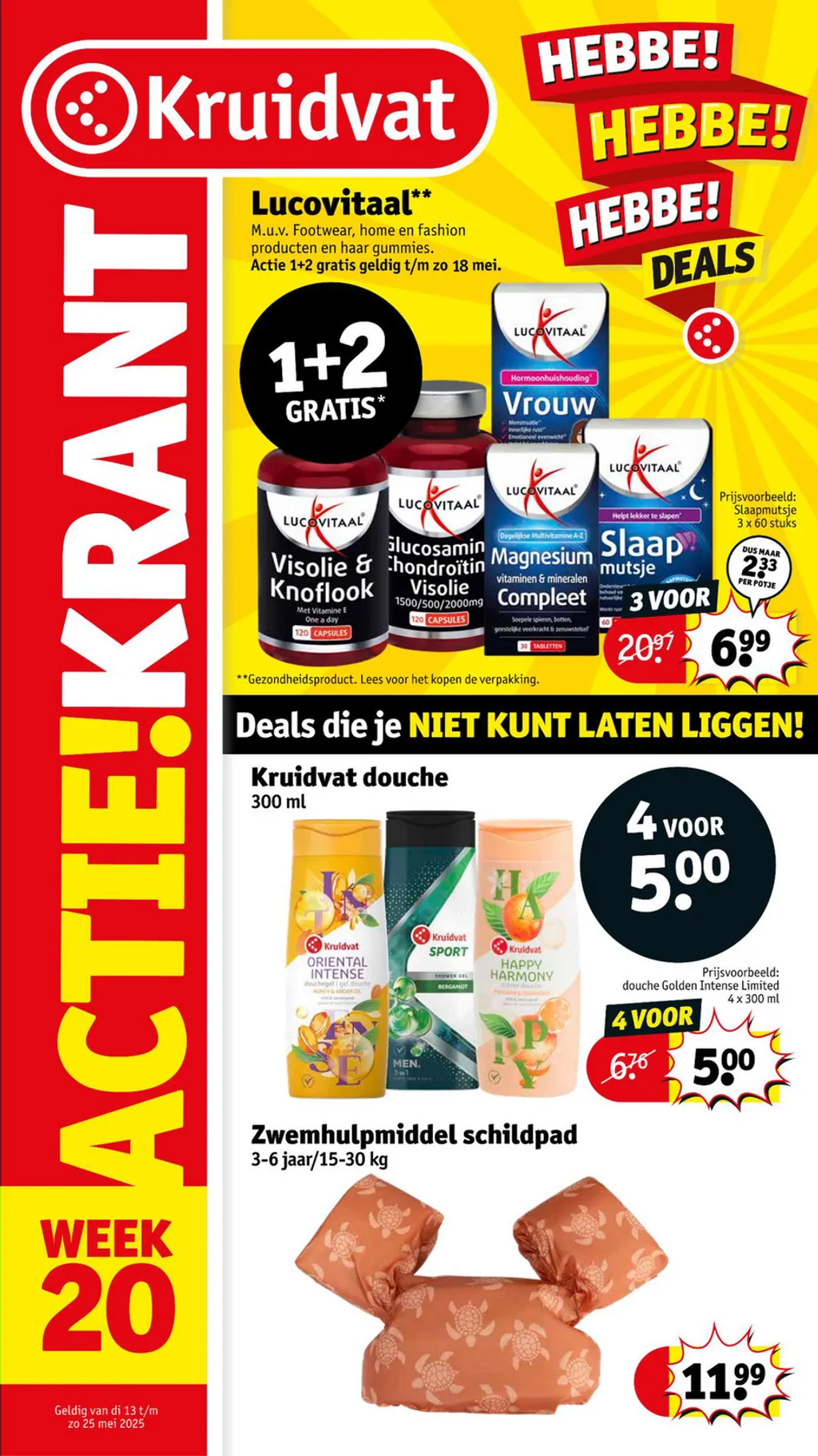 Kruidvat Folder Week 20 - 13.05.2025 - 25.05.2025
