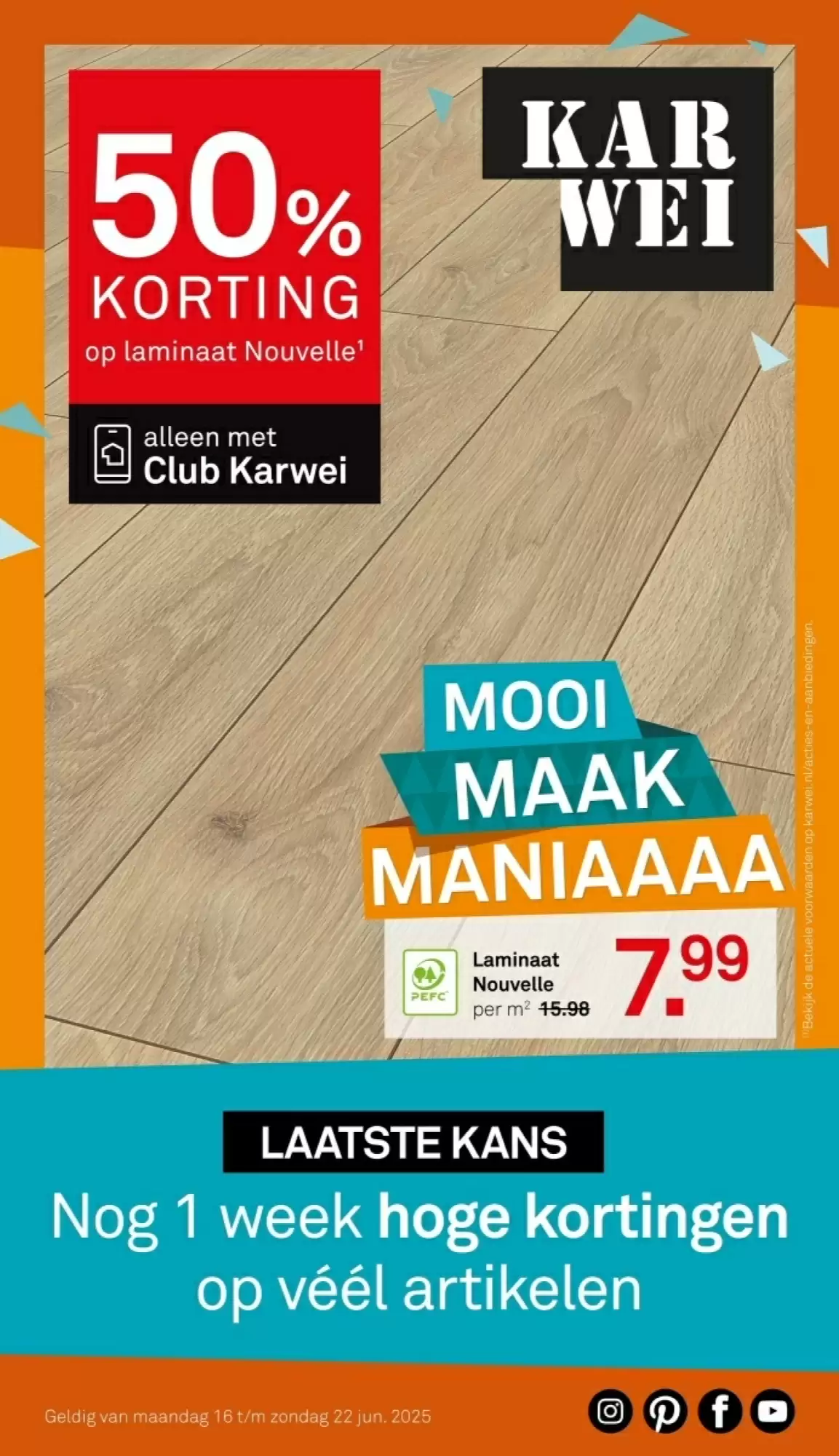 Karwei Folder 16.06.2025 - 22.06.2025