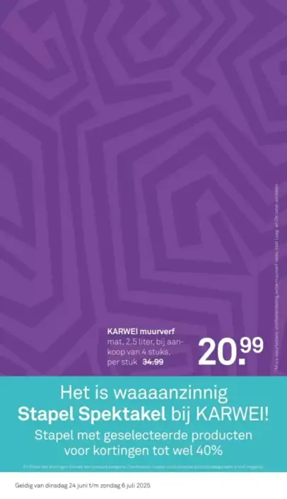Karwei Folder 24.06.2025 - 29.06.2025