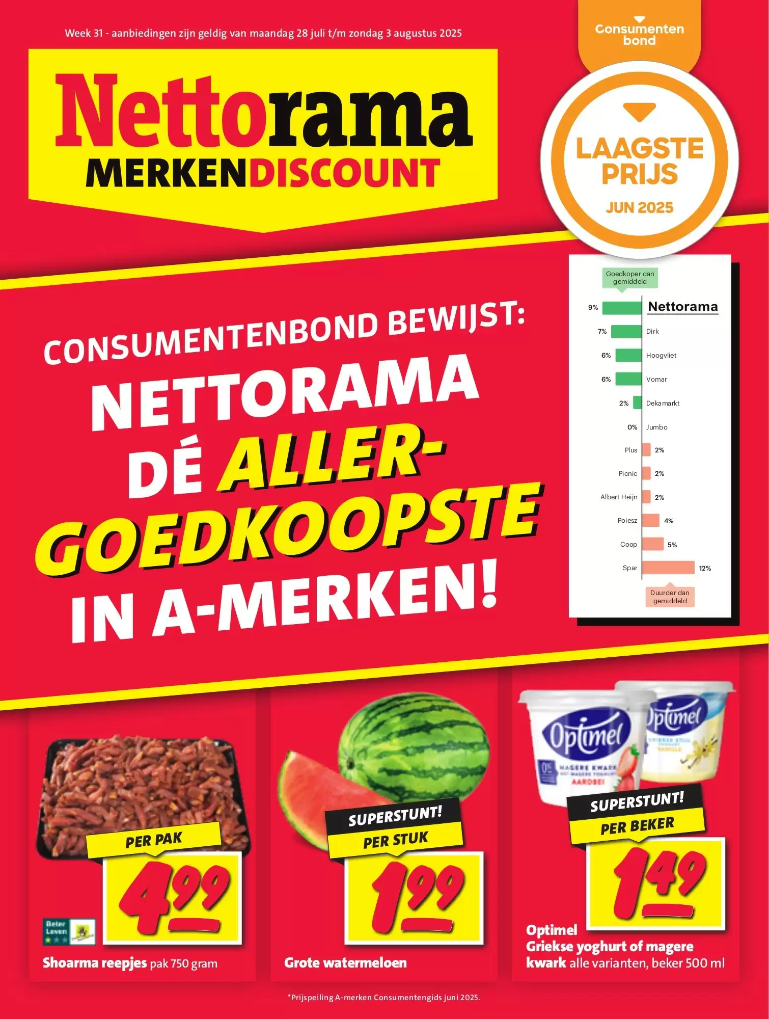 Nettorama Folder 28.07.2025 - 03.08.2025