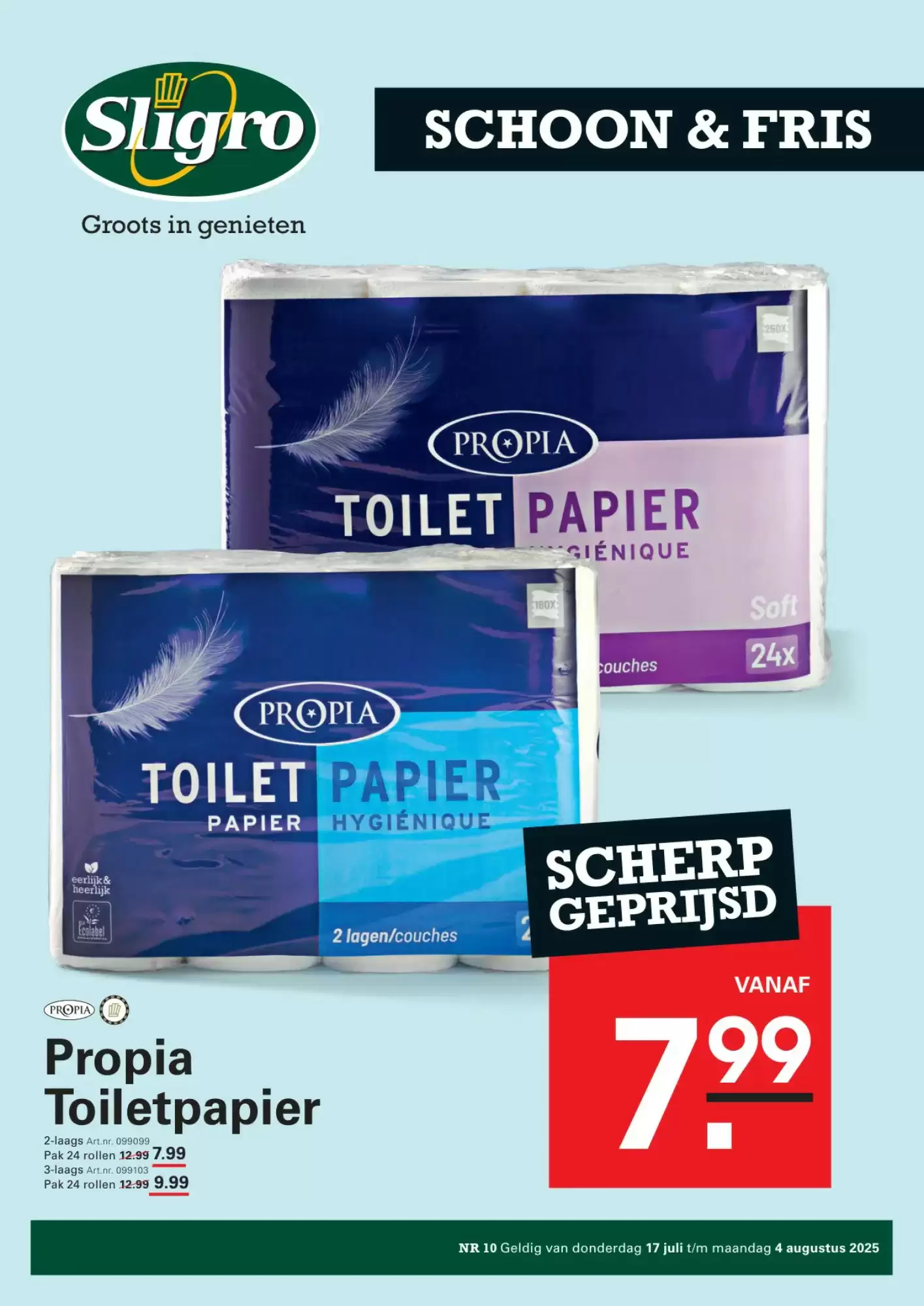 Sligro Folder 17.07.2025 - 04.08.2025