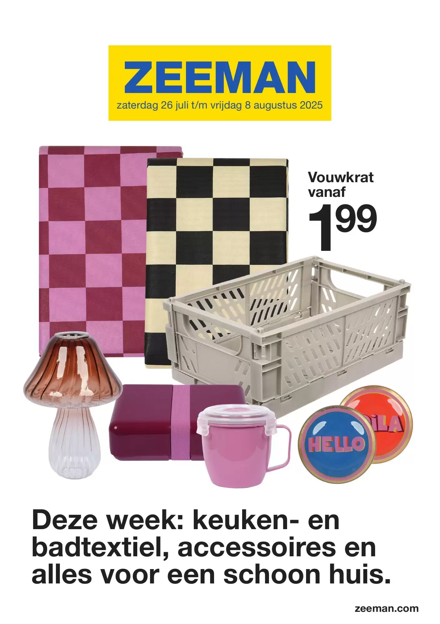 Zeeman Folder 26.07.2025 - 08.08.2025