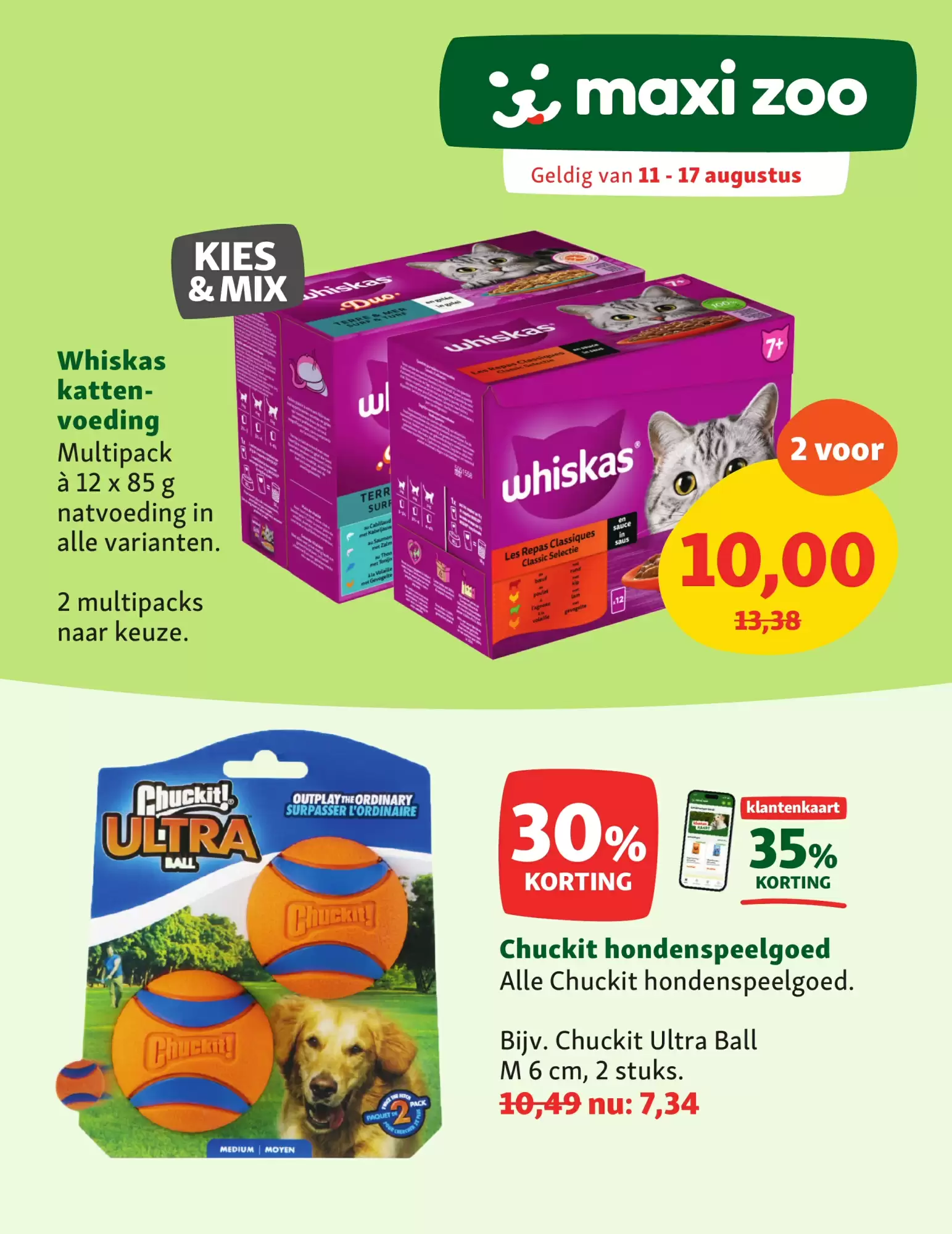 Maxi Zoo Folder 11.08.2025 - 17.08.2025