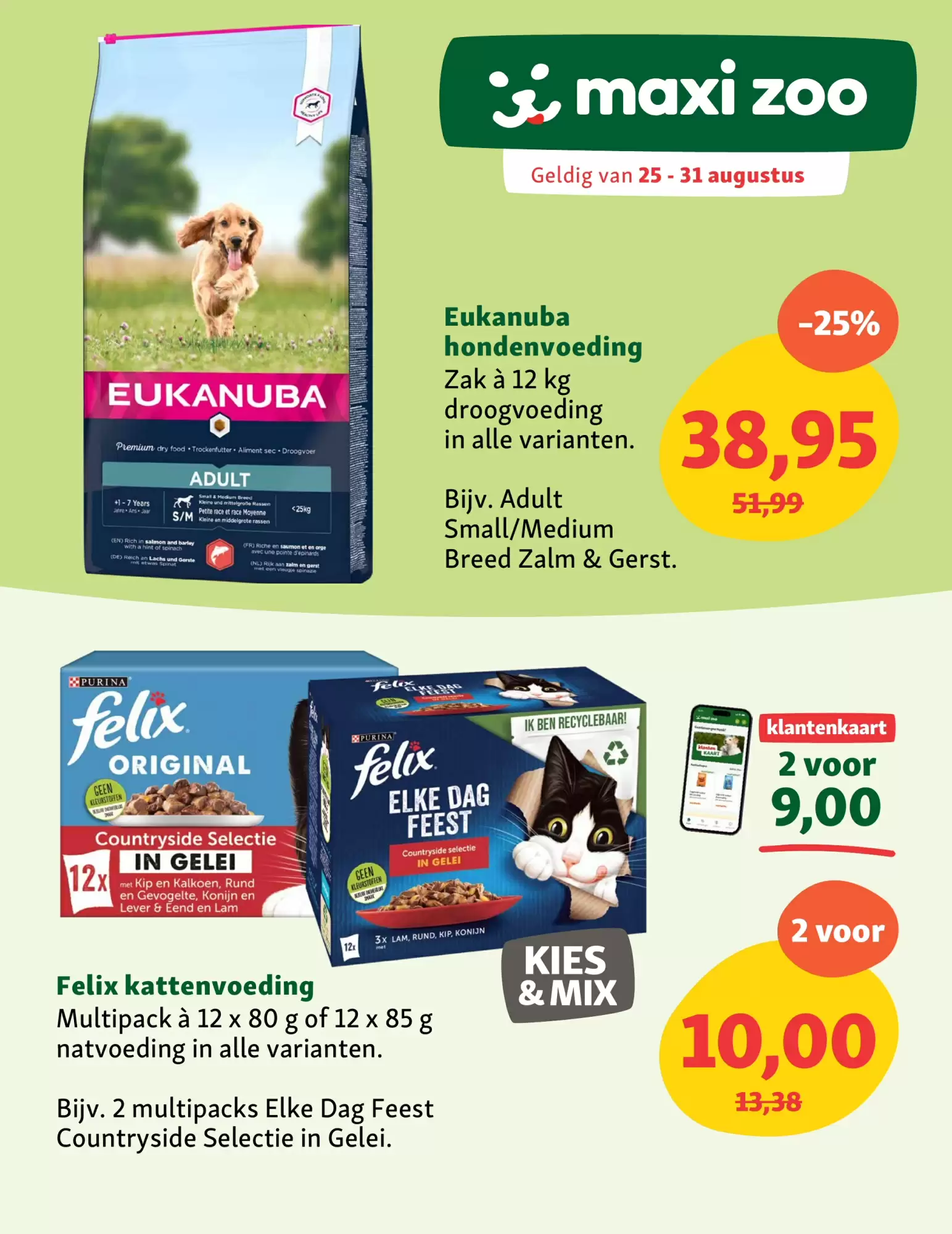 Maxi Zoo Folder 25.08.2025 - 31.08.2025