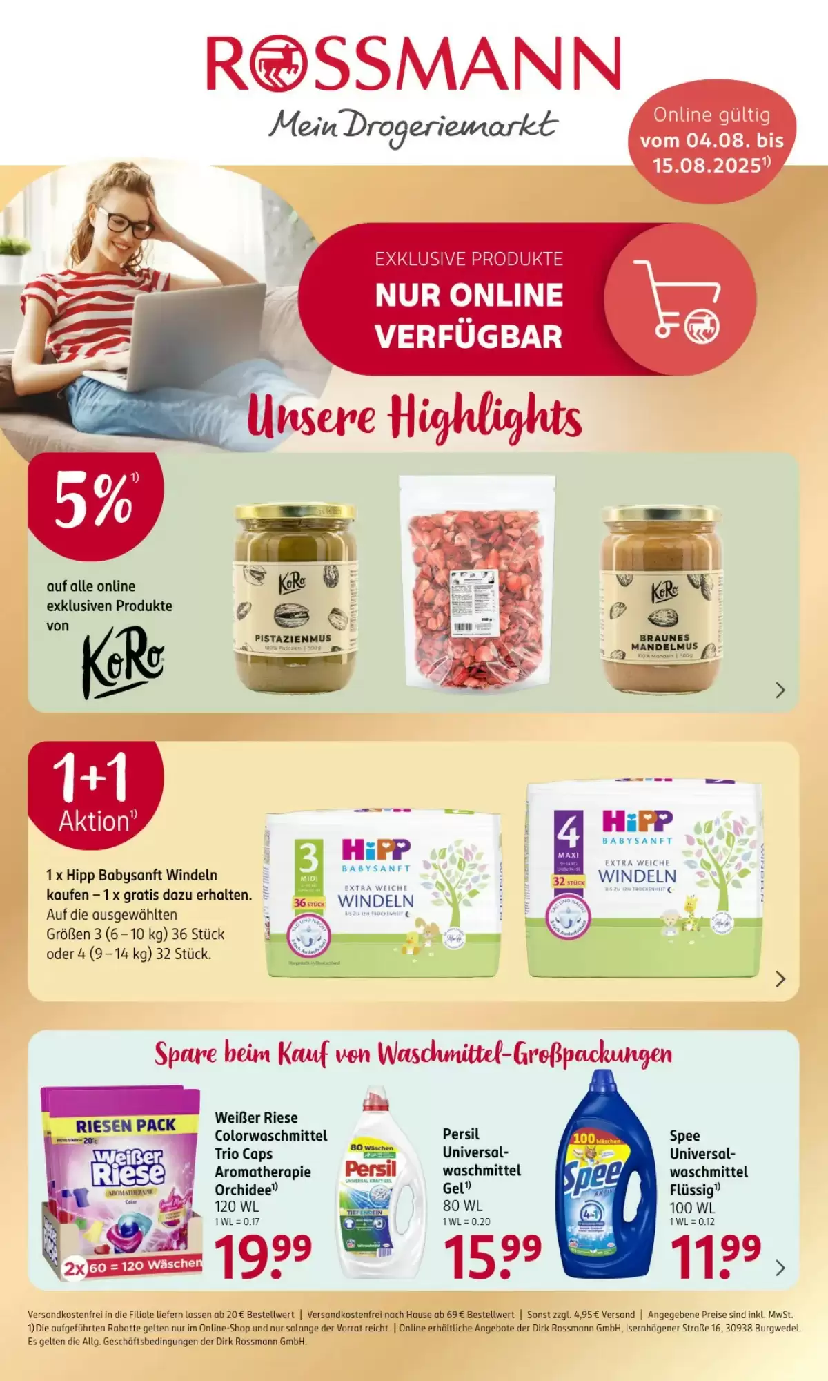 Rossmann Folder 04.08.2025 - 15.08.2025