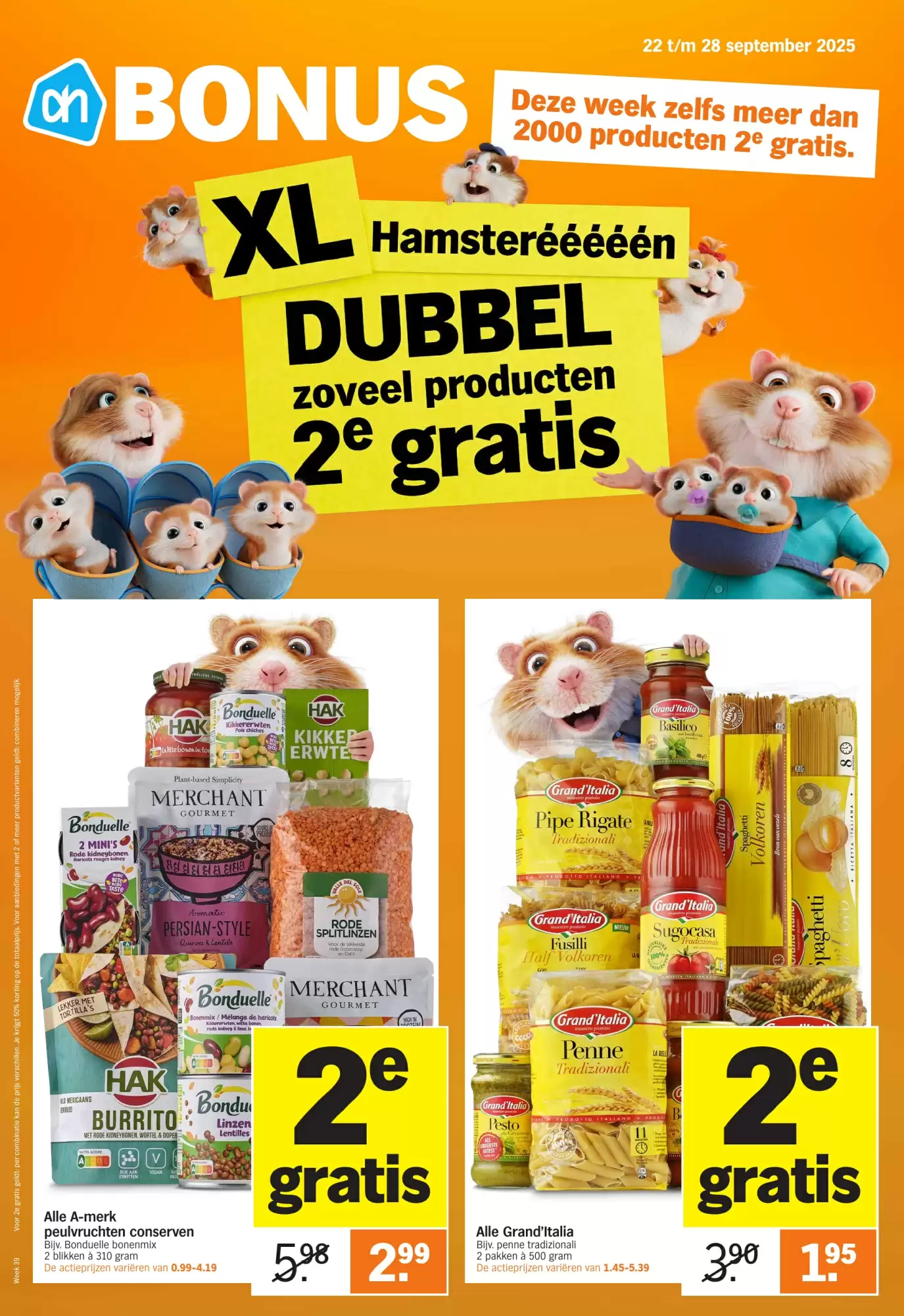 Albert Heijn Folder Week 39 - 22.09.2025 – 28.09.2025