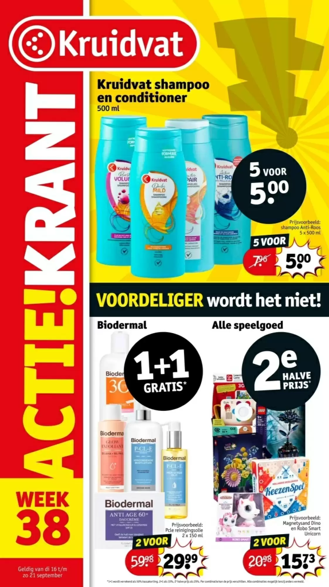 Kruidvat Folder 16.09.2025 - 21.09.2025