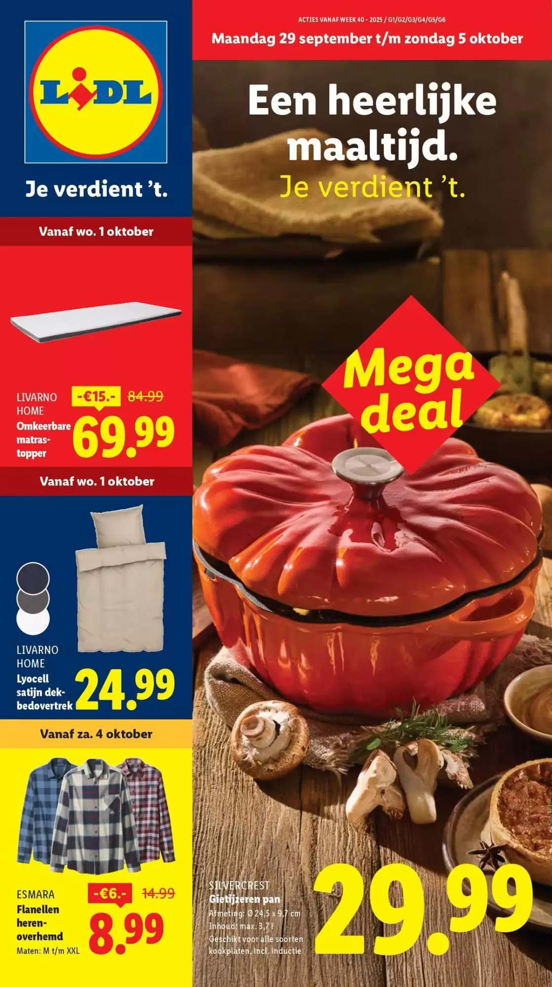 Lidl Folder 25.09.2025 - 07.10.2025