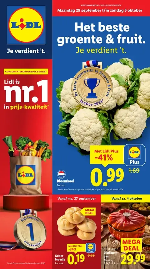 Lidl Folder Week 40 - 29.09.2025 - 05.10.2025