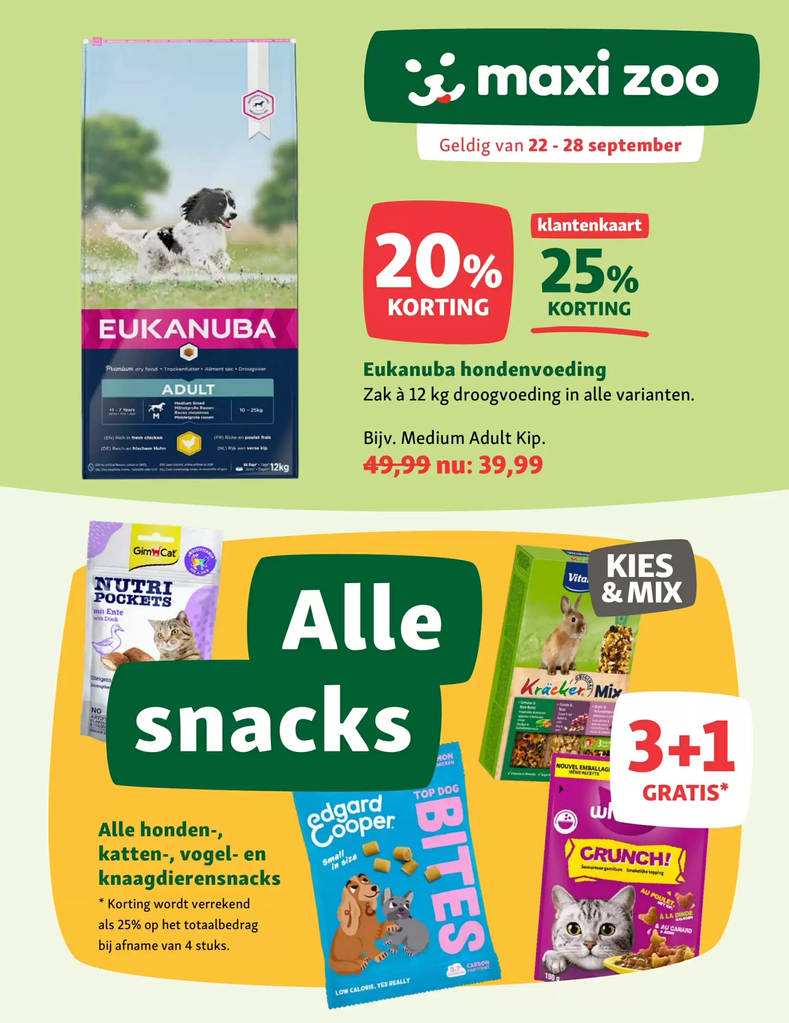 Maxi Zoo Folder 22.09.2025 - 28.09.2025