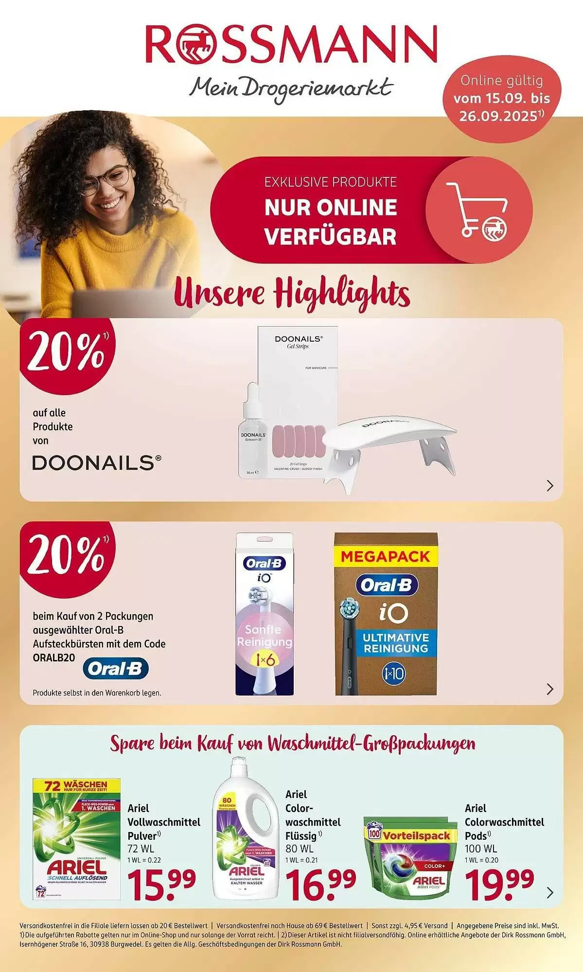 Rossmann Folder 15.09.2025 - 26.09.2025