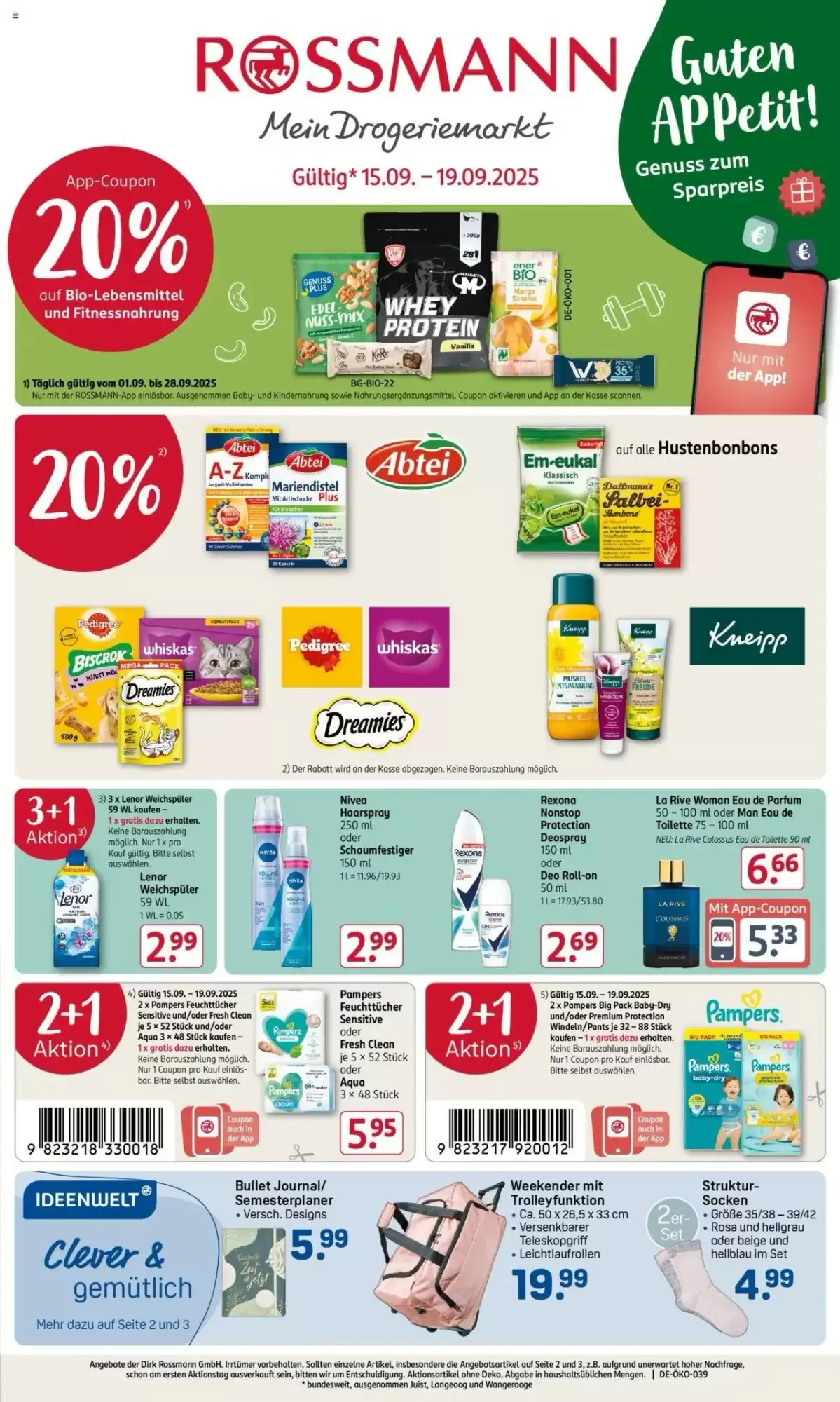 Rossmann Folder 15.09.2025 - 19.09.2025