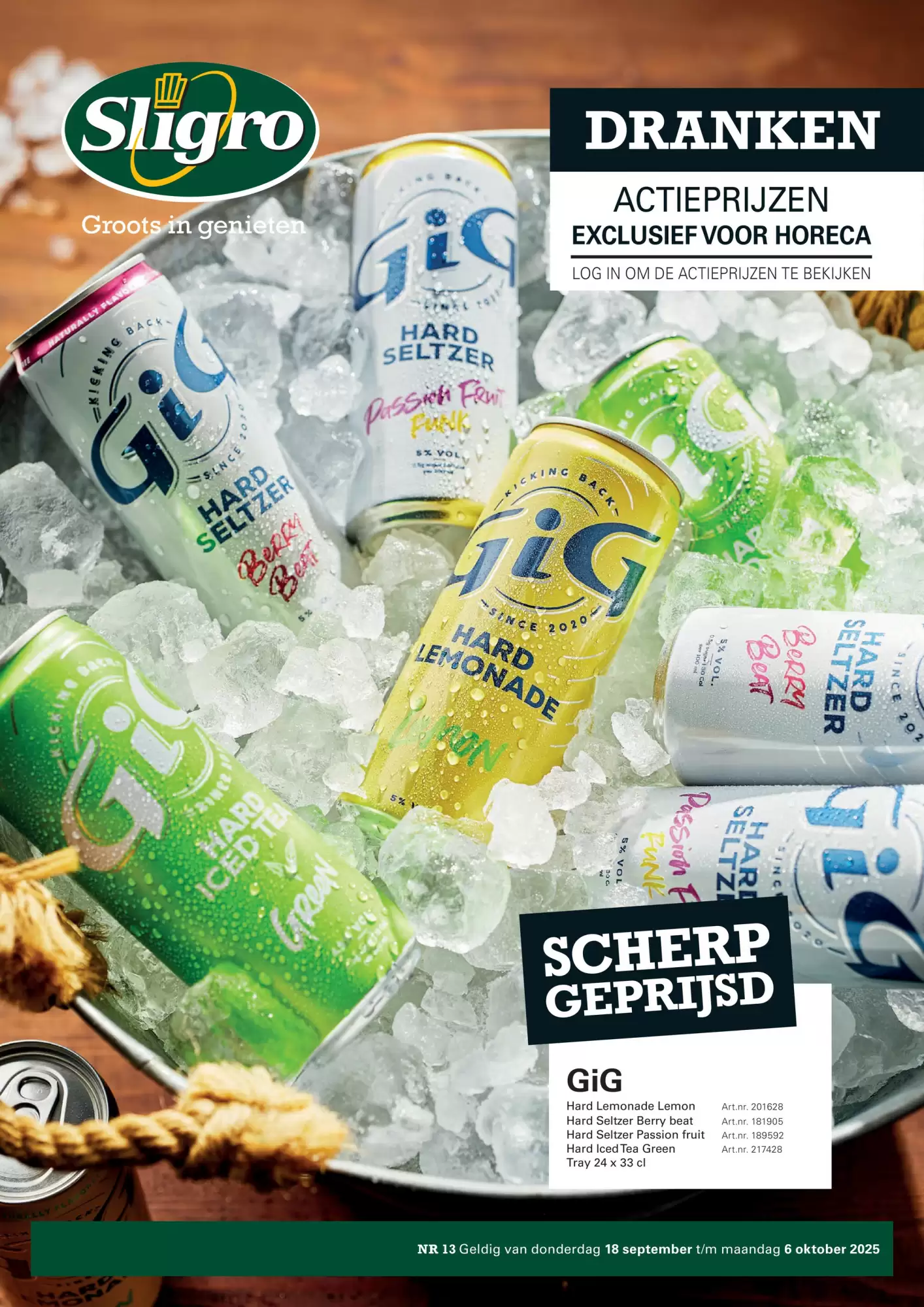 Sligro Folder 18.09.2025 - 06.10.2025
