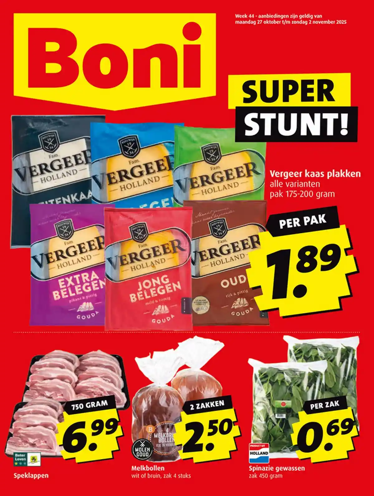 Boni Folder Week 44 geldig van 27.10.2025 tot 02.11.2025